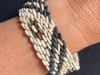 Ostrich shell bracelet
