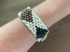 Ostrich shell bracelet