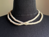 Ostrich shell necklace